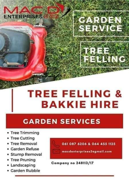 1.Garden Service and Bakkie Hire